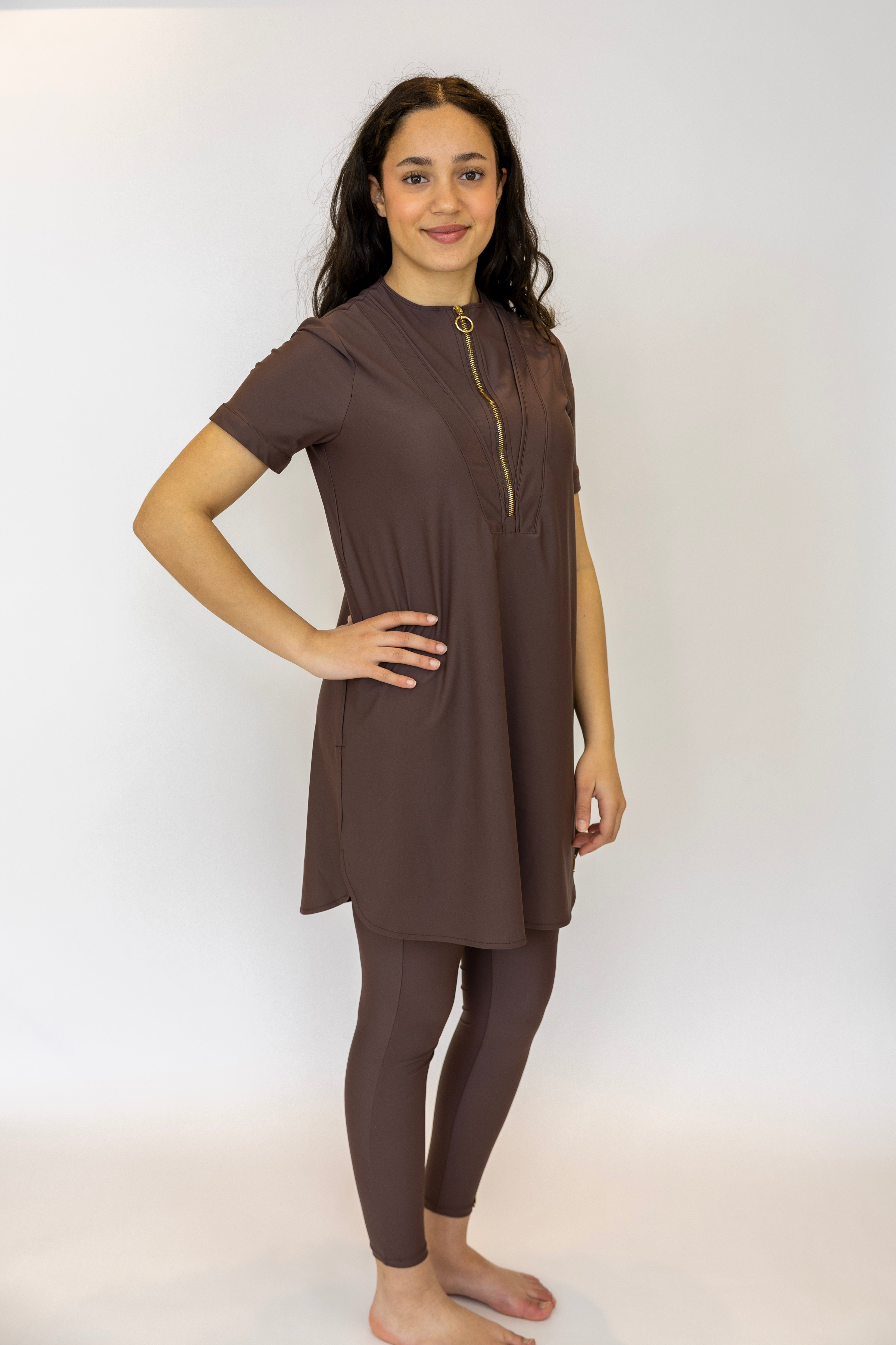 Zena burkini set short-sleeves