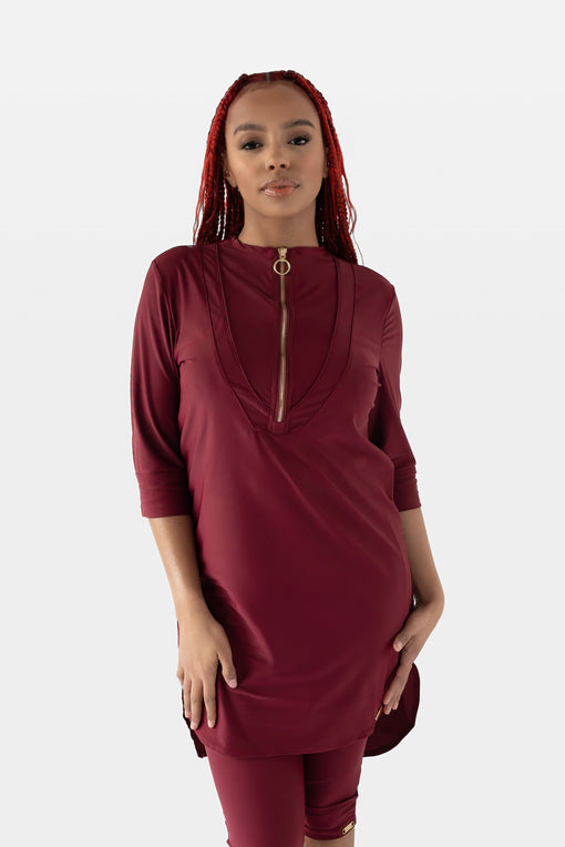 Zena Top Mid-Sleeves